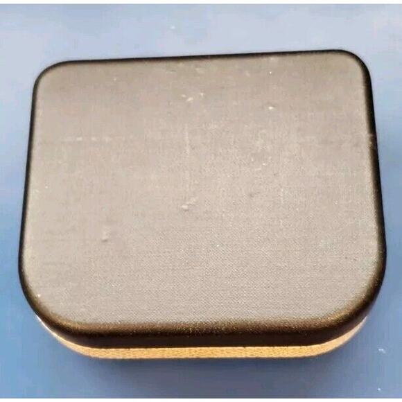 HTF Vtg Brent Gold Tone Cuff Links Lapel Tie Clip Snail Orb Details With Case - Picture 15 of 15